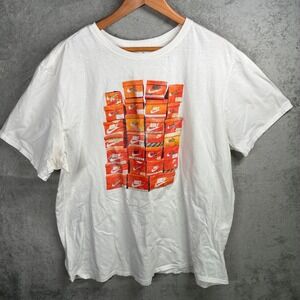 Vintage Nike Stacked Shoebox Graphic T Shirt XXL Athletic Streetwear RareY2k